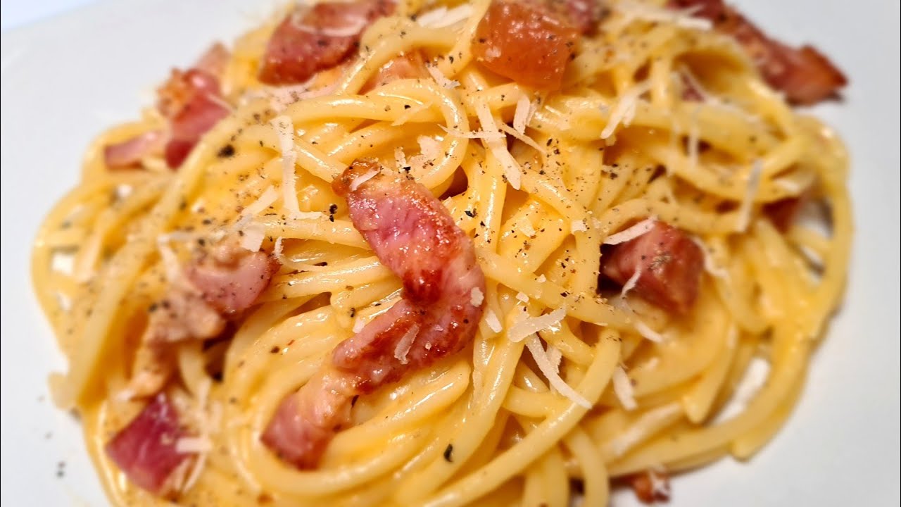 Cea mai buna reteta de paste carbonara - gata in doar 15 minute