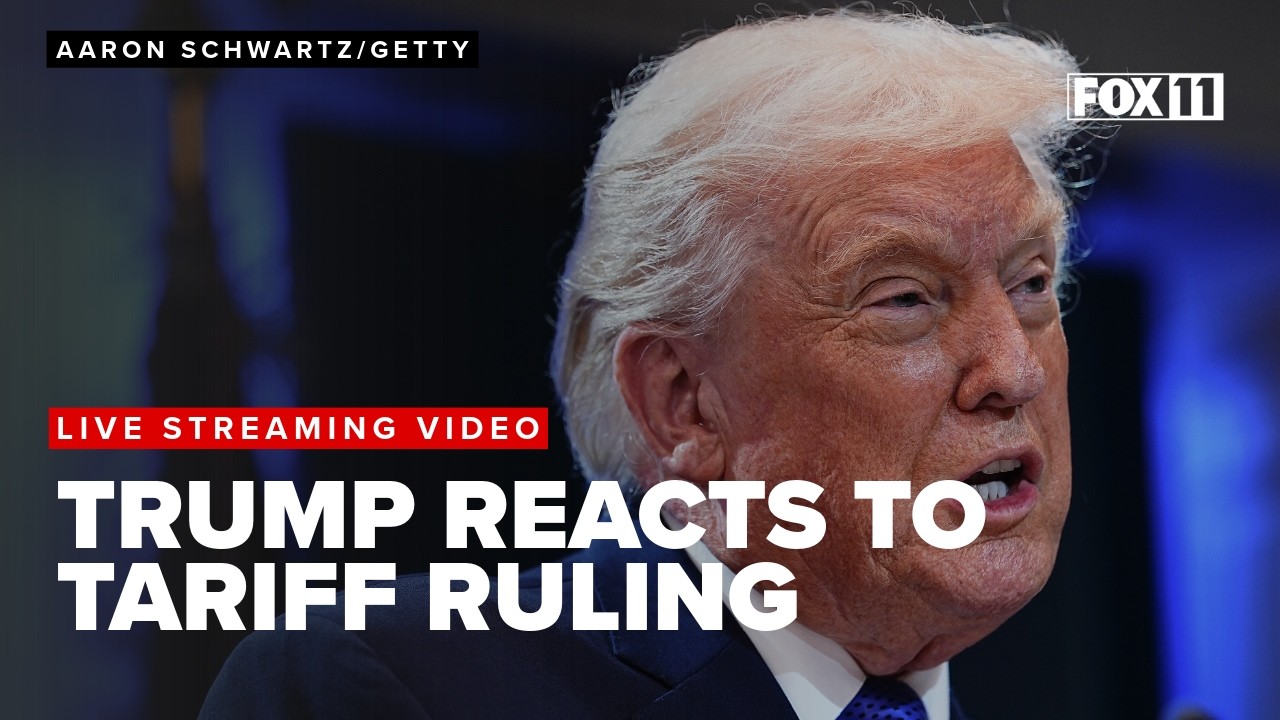 President Donald Trump addresses Supreme Court's ruling on tariffs