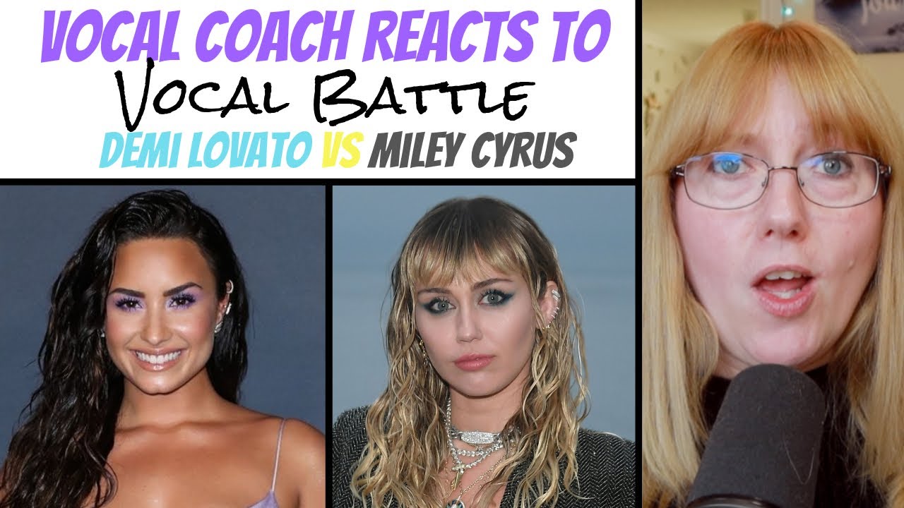Demi Lovato Vs Miley Cyrus VOCAL BATTLE