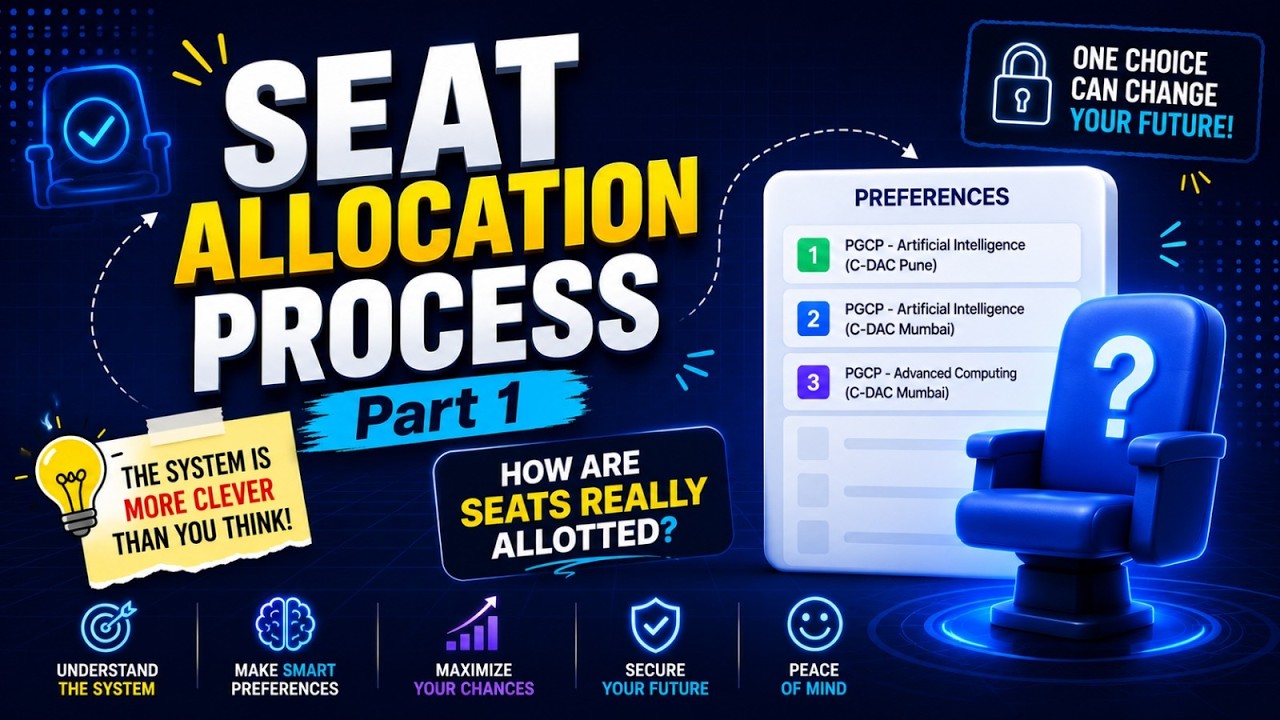 CCAT 2026 (August) First Counselling | Seat Allocation Process Explained Step-by-Step
