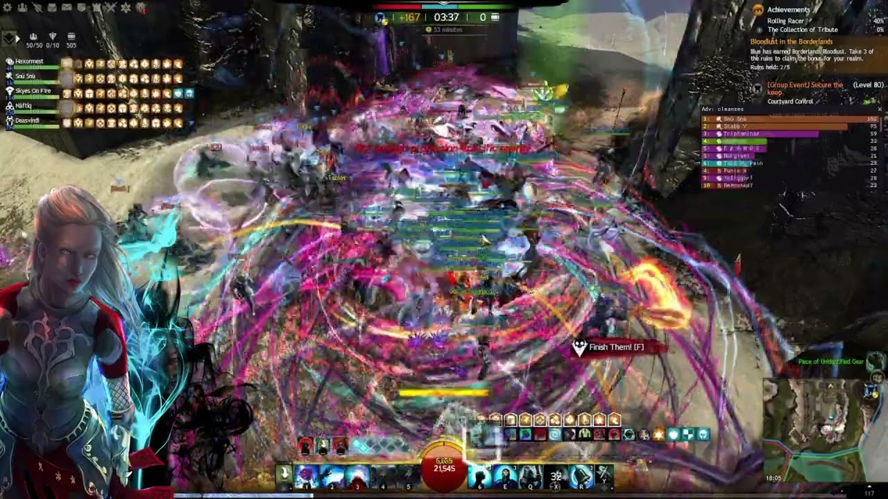 Guild Wars 2 | WvW Support Firebrand #3 (max graphics, no lag)