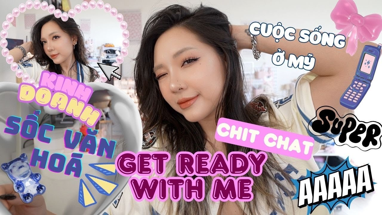 Cuộc Sống Ở Mỹ Kh&oacute; Khăn Kh&ocirc;ng? Chit Chat GRWM | Con Thỏ