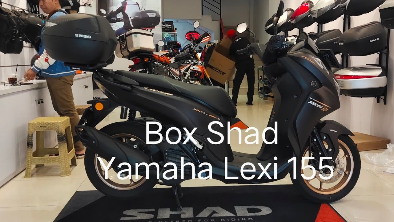 Pemasangan Box Shad Yamaha Lexi 155
