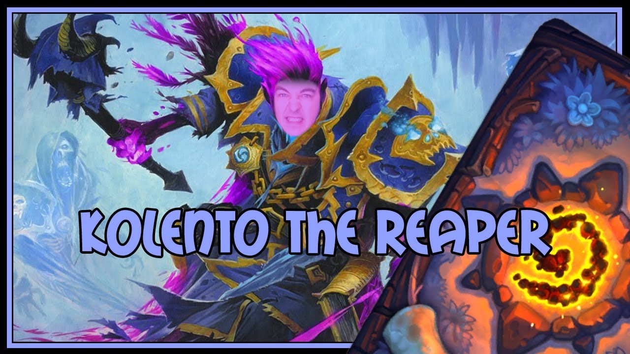 Hearthstone: Kolento enjoys the life as a shadow reaper (reno priest)
