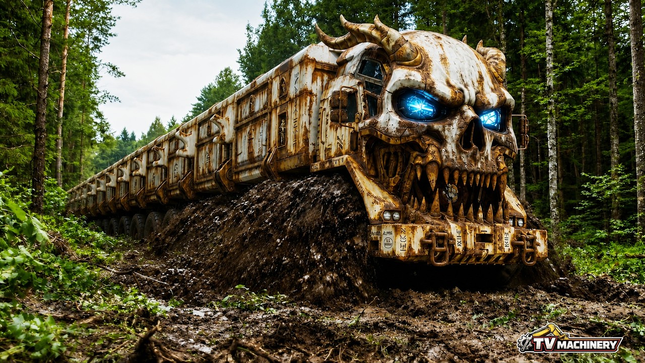 Massive Skull Monster Found Abandoned in the Forest | Full Restoration Begins Today