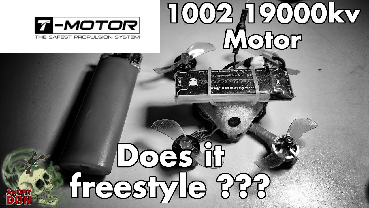 T-motor F1002 19000kv motor raw freestyle