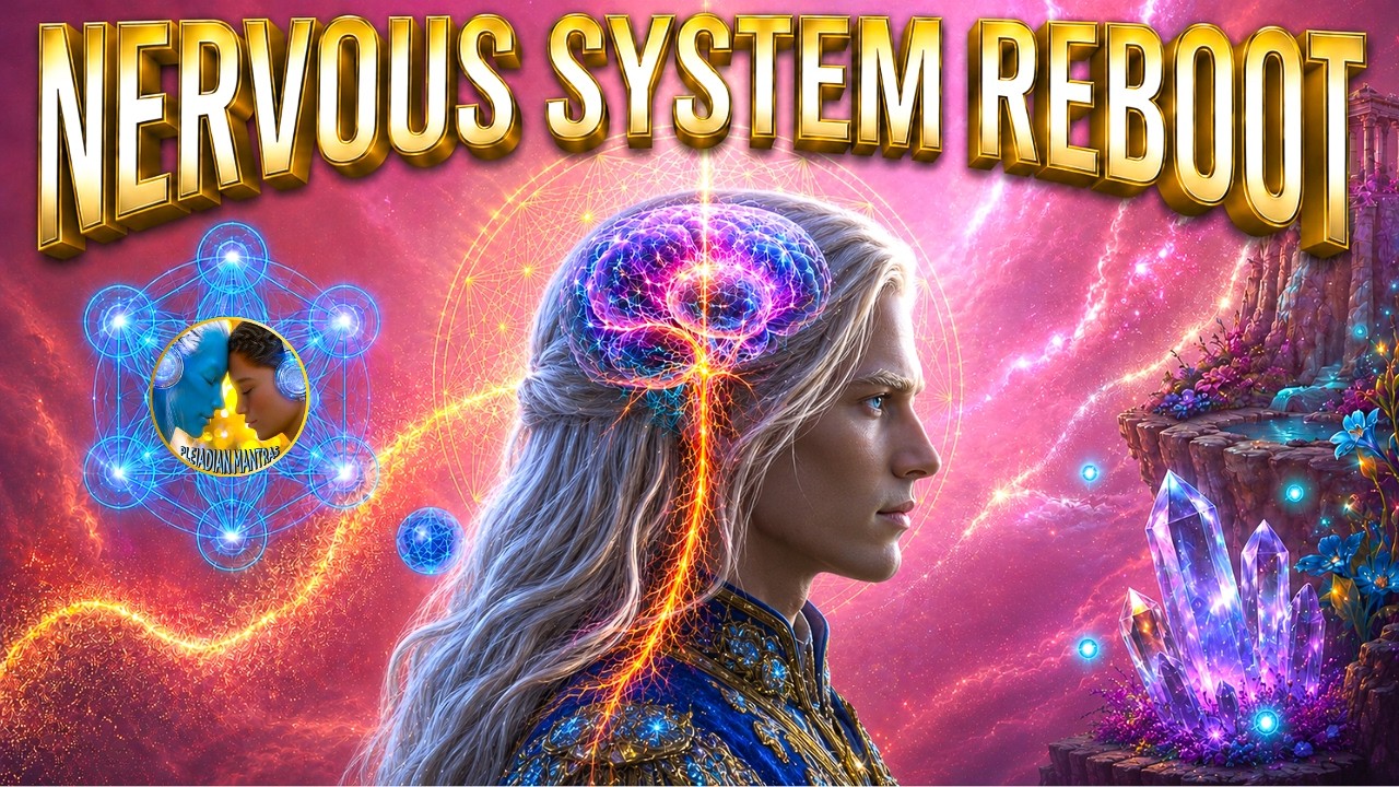PLEIADIAN MANTRAS&reg; | NERVOUS SYSTEM REBOOT | Cortisol Calm 528Hz (Shaelun Code) #healingmusic