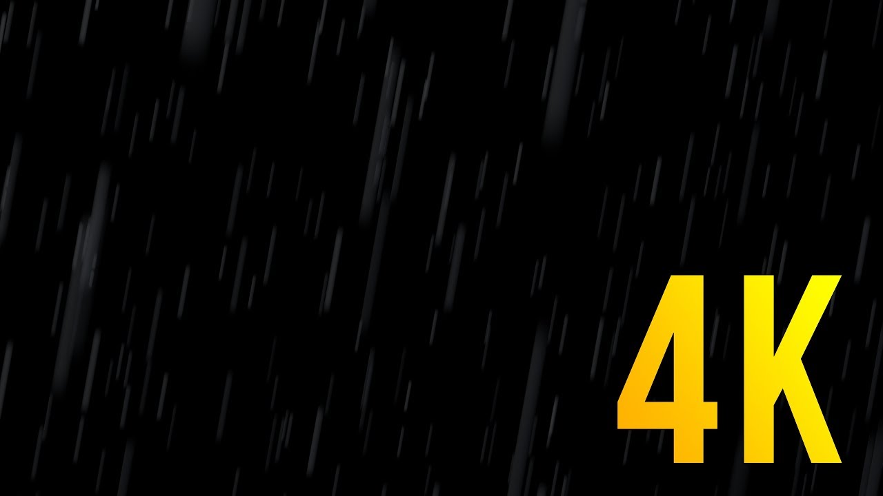 Free Rain Overlay 4K 60FPS Stock Footage - Download In Description
