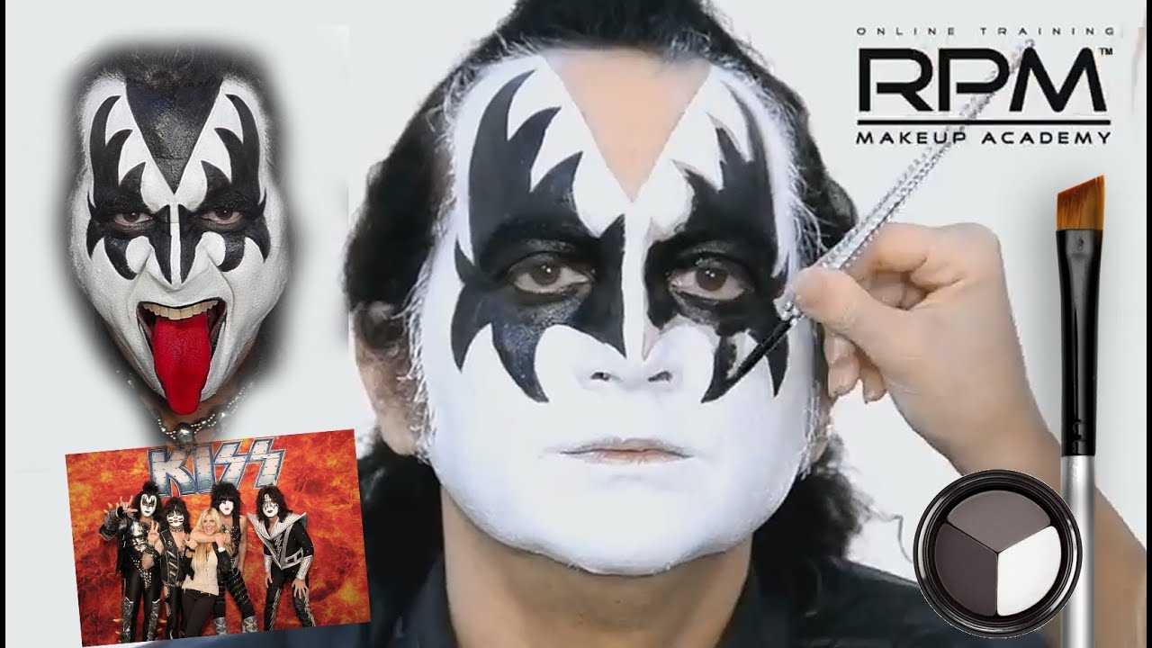 The Official Gene Simmons Makeup Look KISS