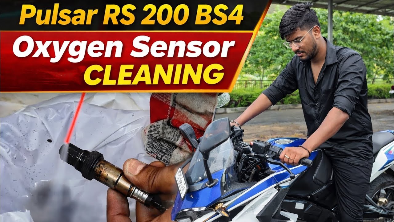 pulsar rs 200 oxygen sensor cleaning