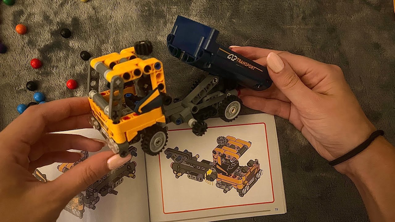 😴 ASMR - Let's Build this LEGO together 🧱 ... - Clicky Whispering