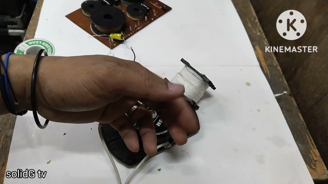 TWEETER SPEAKER,testing gamit Ang parallel coil at filter capacitor lang