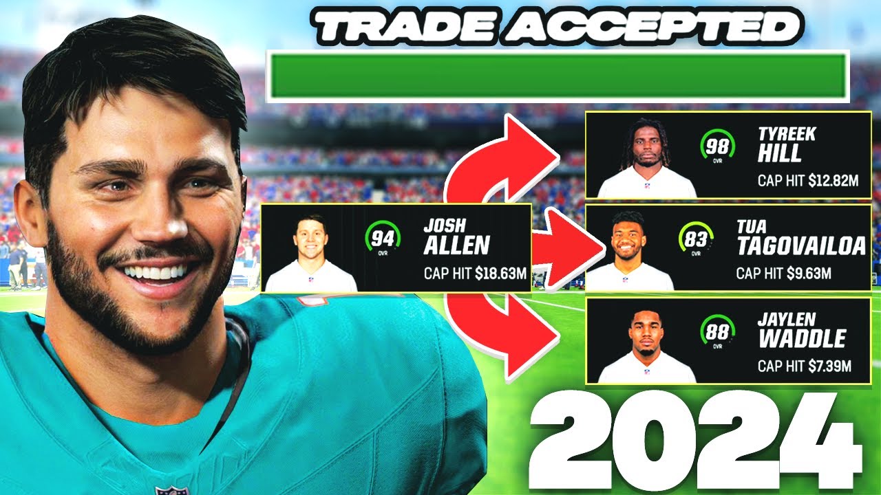 У меня есть Джош Аллен в КАЖДОМ Madden!