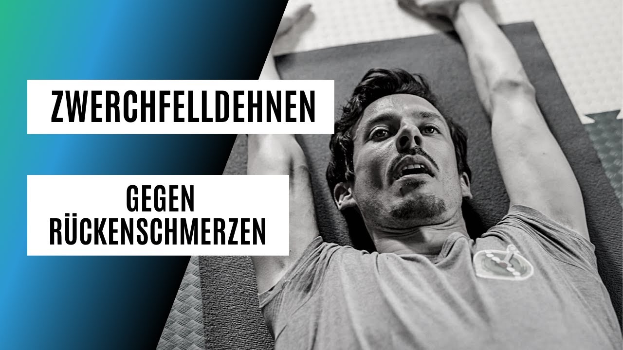 Zwerchfelldehnen gegen Rückenschmerzen