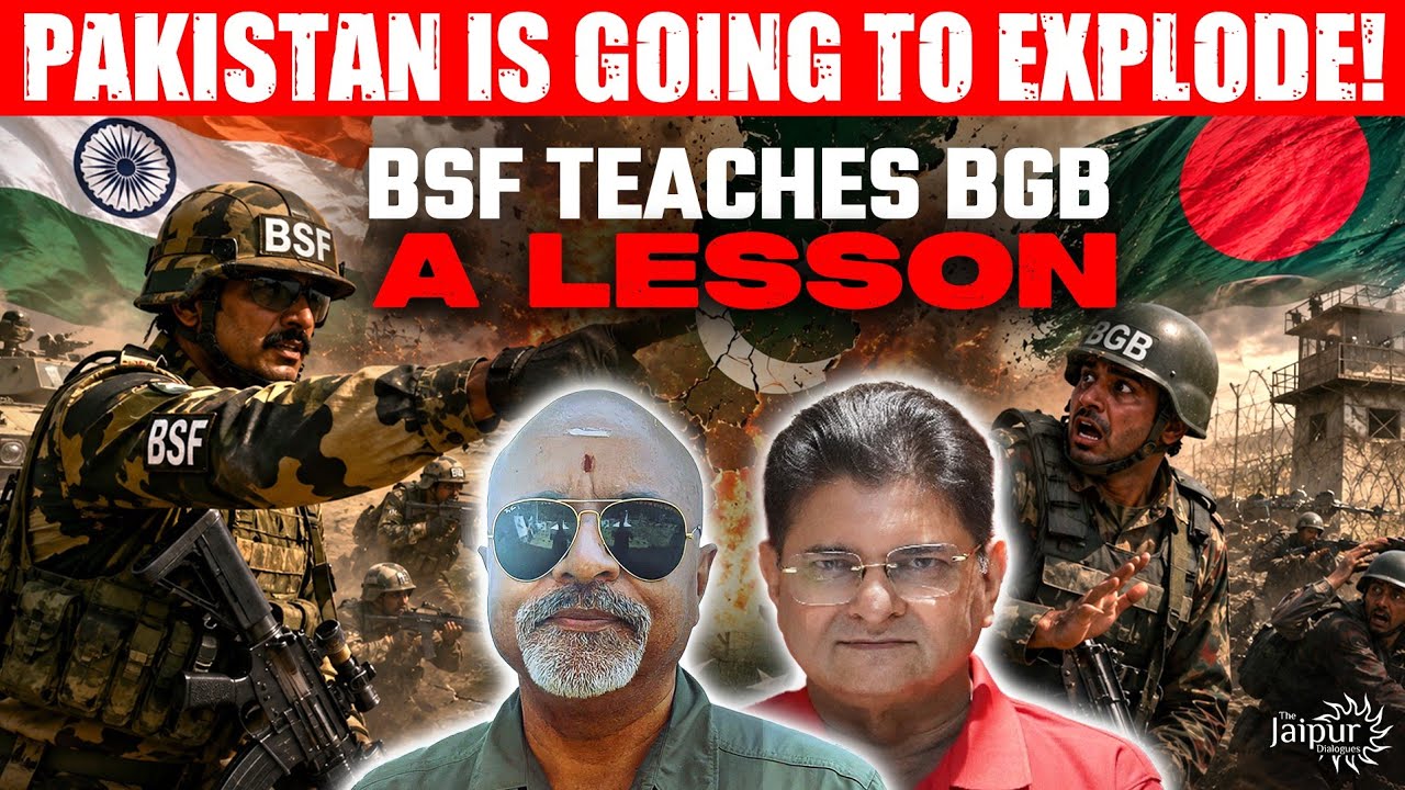 Pakistan is Exploding, POJK Protest | BSF vs BGB @Bengal Border | Ajay K Raina, Sanjay Dixit