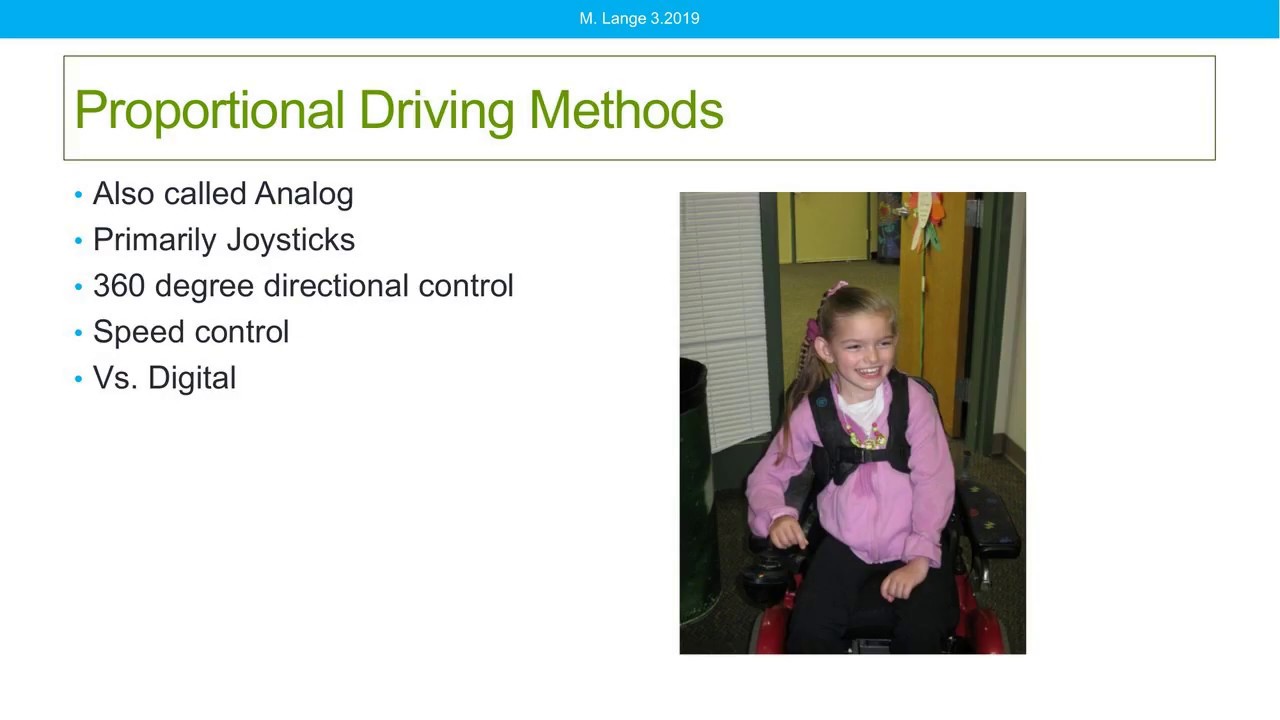 Power Wheelchair Alternative Driving Methods