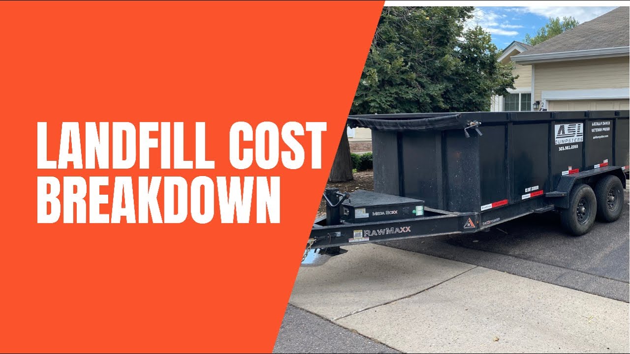 LANDFILL COST BREAKDOWN | Dumpster Rentals and Junk Removal 🇺🇸