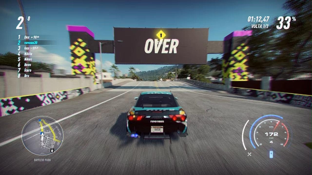 Gameplay de need for speed heat