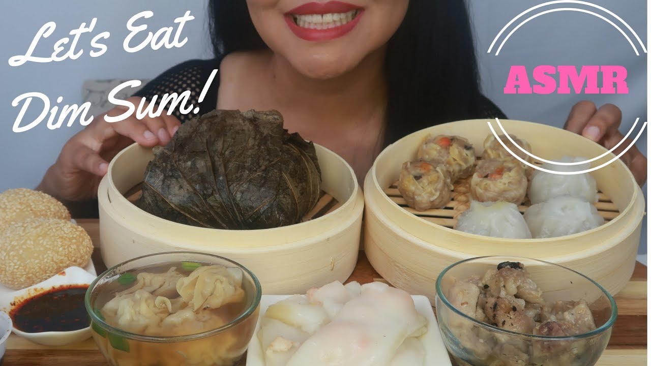 ASMR - Dim Sum Eating Sounds (No Talking)