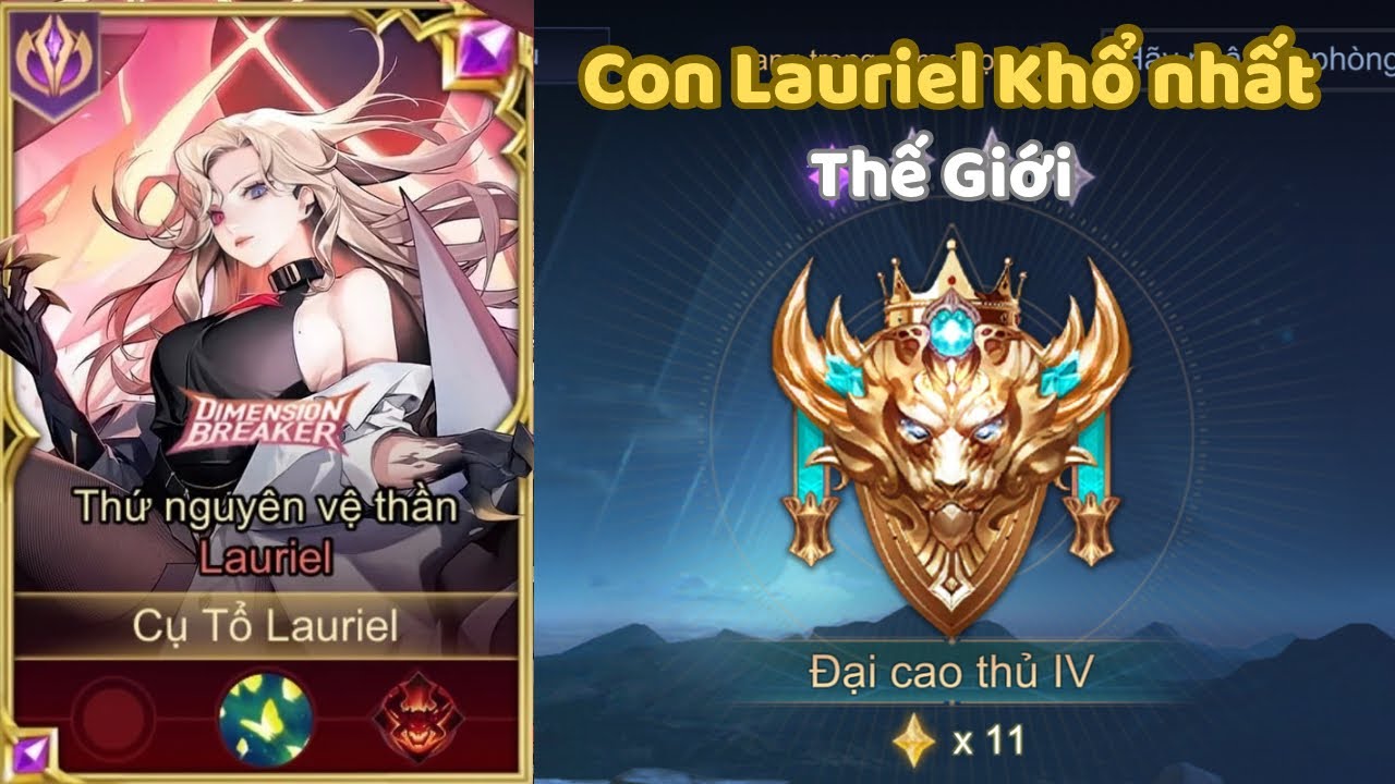 [CTL] Một Tối Full Trận Lauriel Rank Rác - Con Lauriel Khổ Nhất Thế Giới