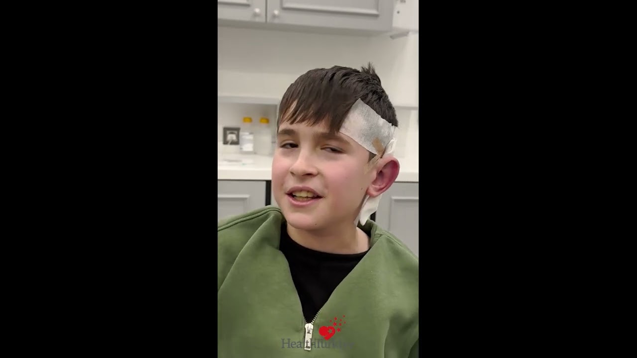 Мы провели операцию на ухе двум братьям и сестрам.