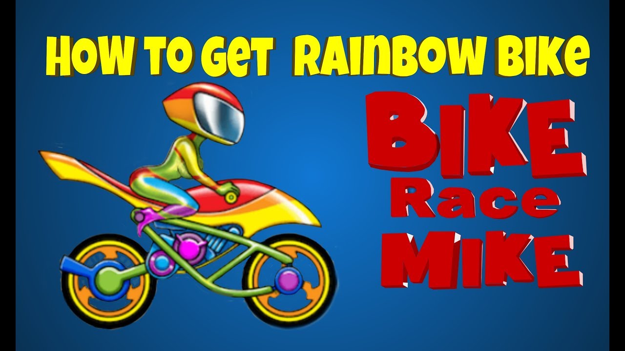 Rainbow Bike by Bike Race and Rainbow Map Hack All Levels