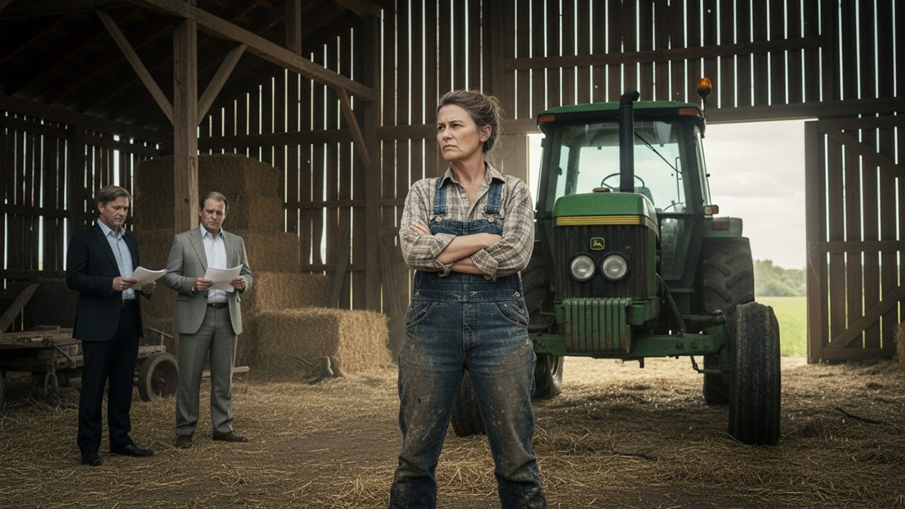 She Buried Her Husband Monday, Worked His 300-Acre Farm — Days Later His Family Pushed Her to Sell