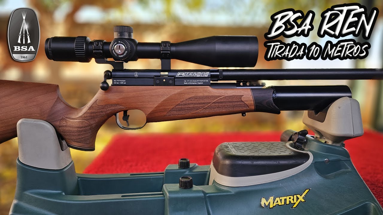 BSA RTEN BSA R10 CALIBRE 4.5MM TIRADA A 20 METROS