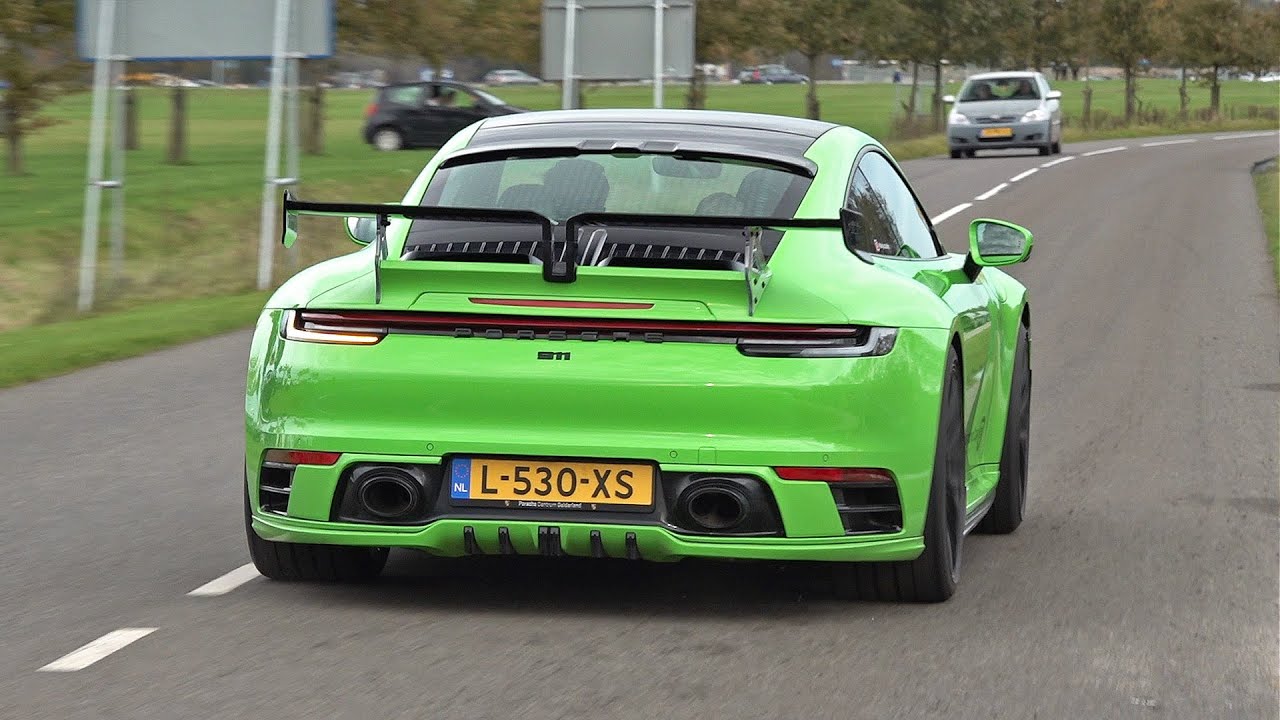 TechArt Porsche 992 Carrera S - Revs & Acceleration Sounds!
