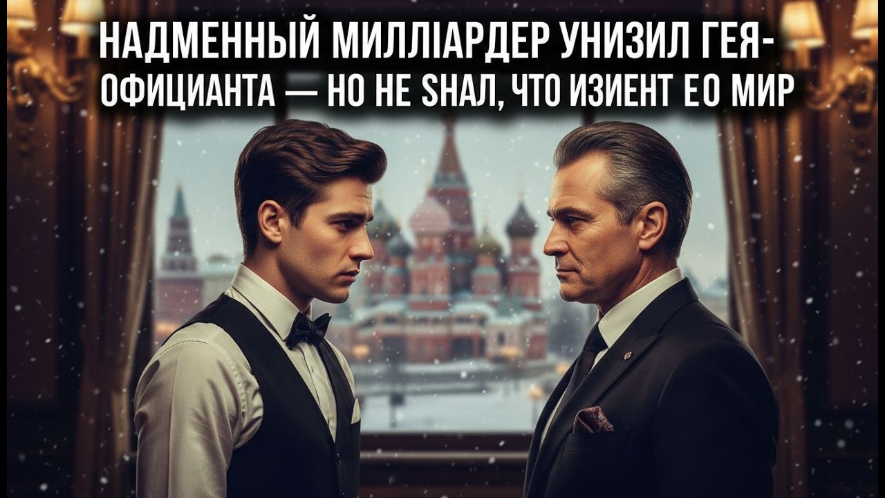 Надменный миллиардер унизил гея-официанта — но не знал, что это перевернёт его мир
