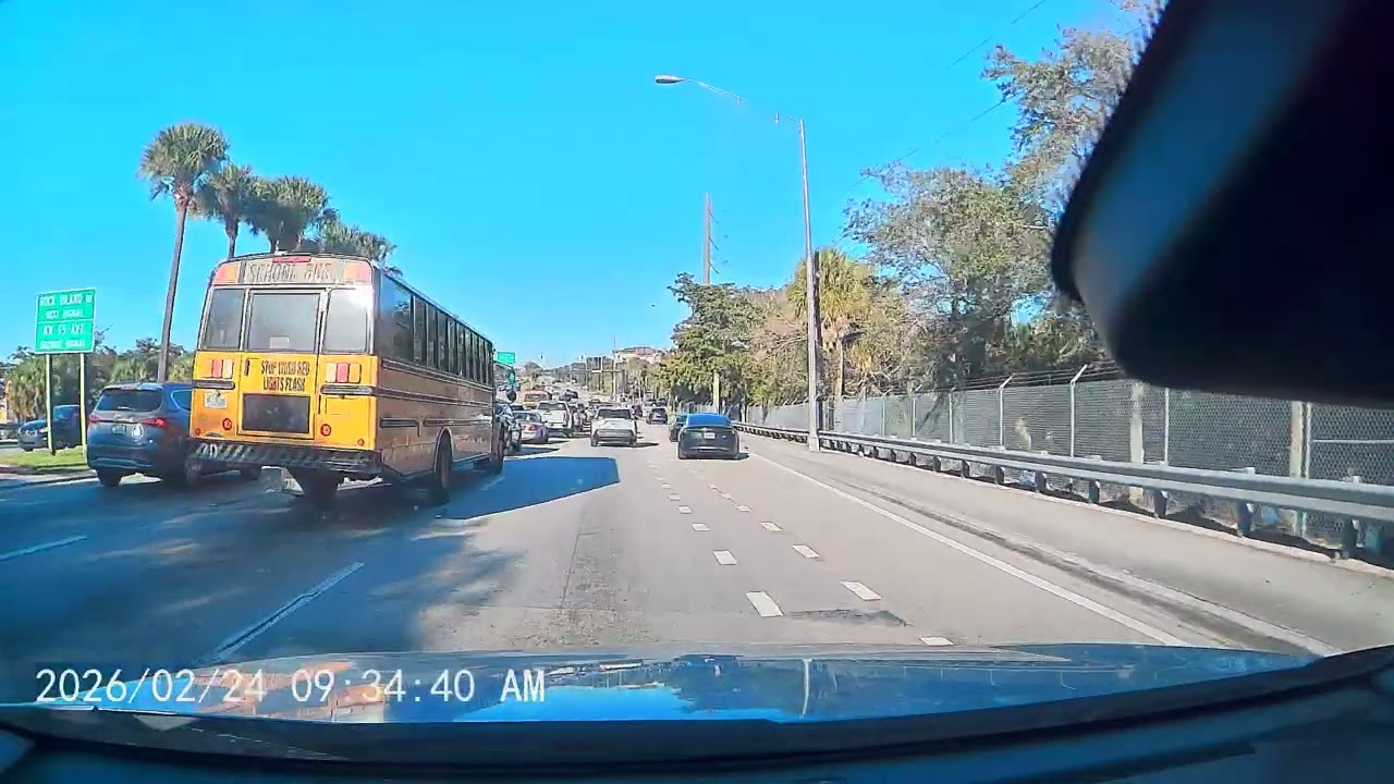 Dashcam Captures the Most UNHINGED Highway Moment of the Year