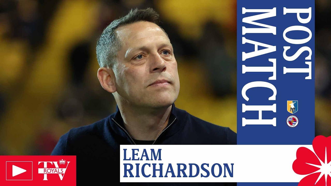 REACTION | Leam Richardson on Mansfield Loss