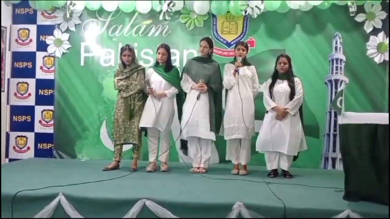 14 August Celebrations in New Siddeeq Public Montessori and High School