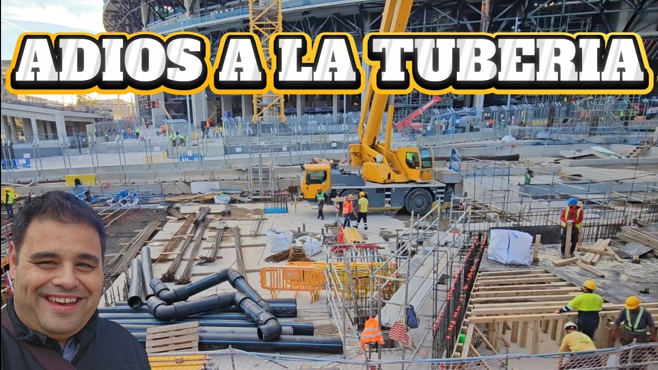 El LATERAL SE TRANSFORMA 🚨OBRAS EN EL CAMP NOU A 11/11/25