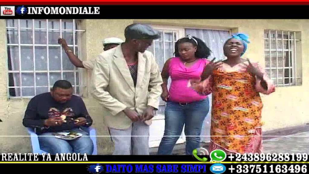 THEATRE REALITE YA ANGOLA DADY AMELI LIBELE YA NGANGA AVEC MAMAN KALUNGA NSAKALA EBAKATA BUYI BUYI