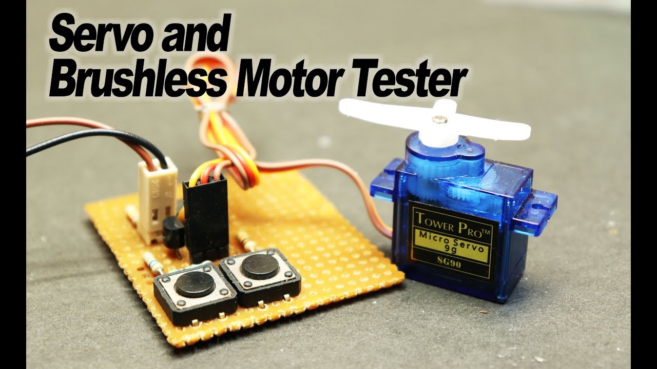 Servo and # Brushless Motor tester