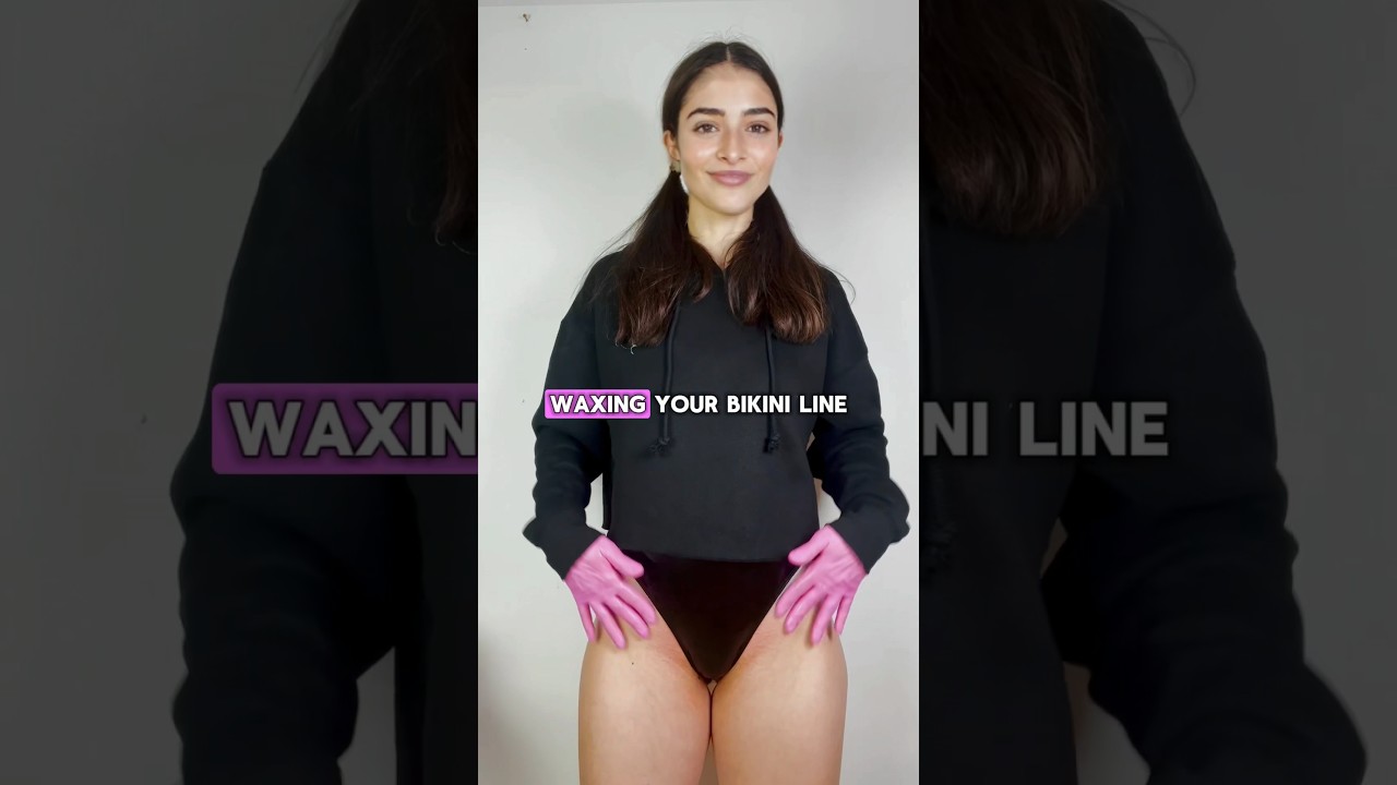 Как сделать депиляцию бикини воском дома 👙