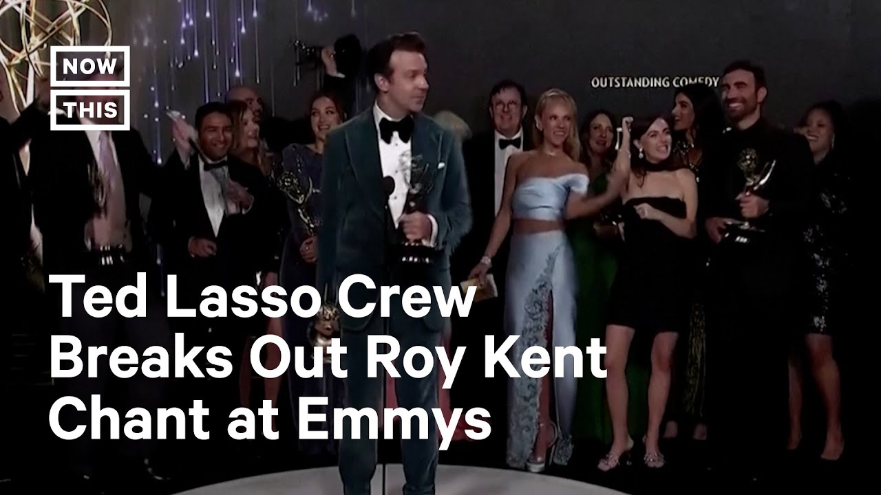 'Ted Lasso' Team Breaks Out Roy Kent Chant at Emmys #Shorts
