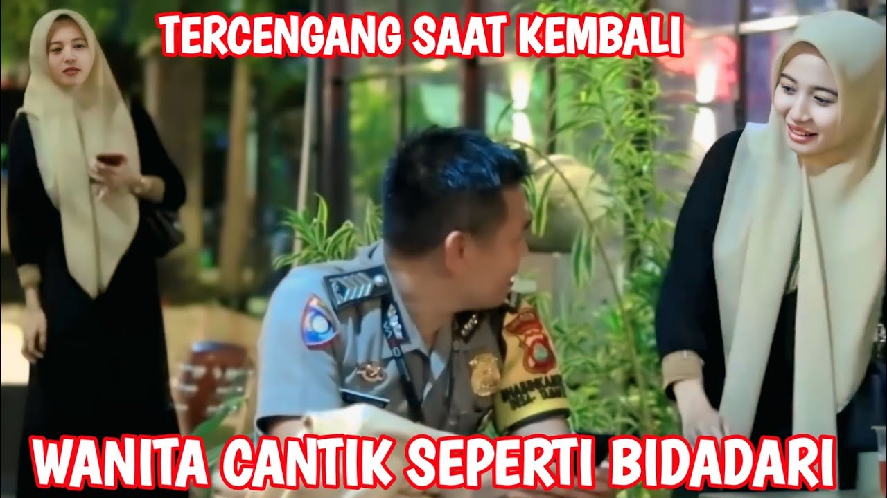 WANITA CANTIK INI KAGET SAAT KEMBALI TERNYATA PENGAMEN ADALAH SEORANG POLISI