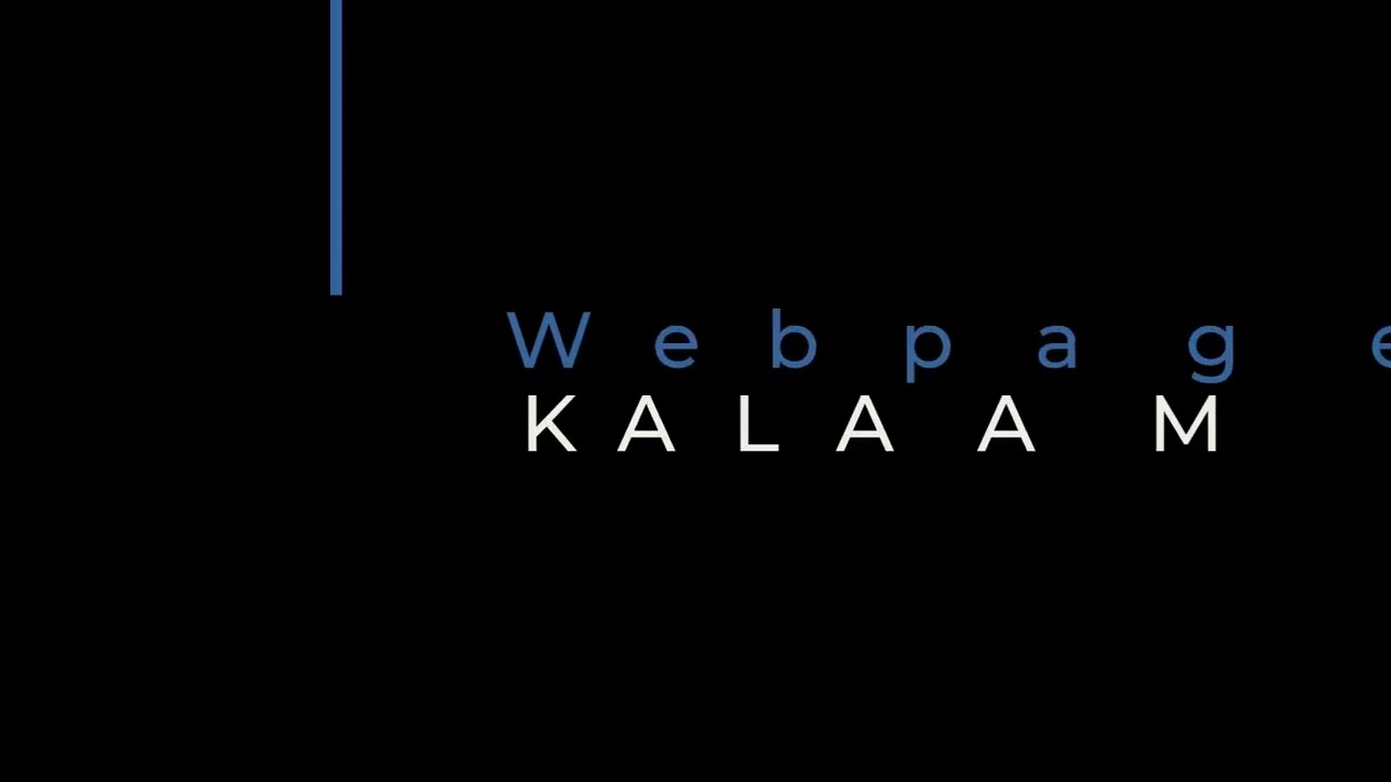 WF 5 | 1.6 Disposition de la page Web / Webpage Layout [fr]