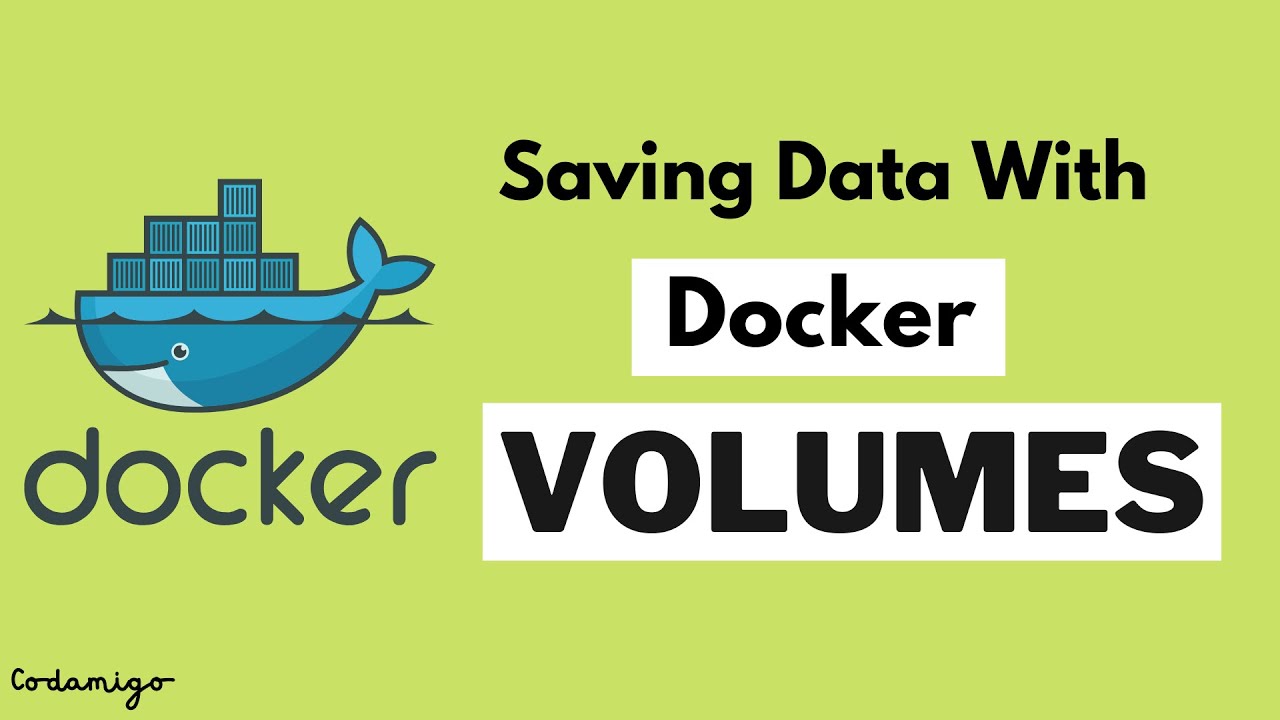 Docker volumes : Save data beyond container's life