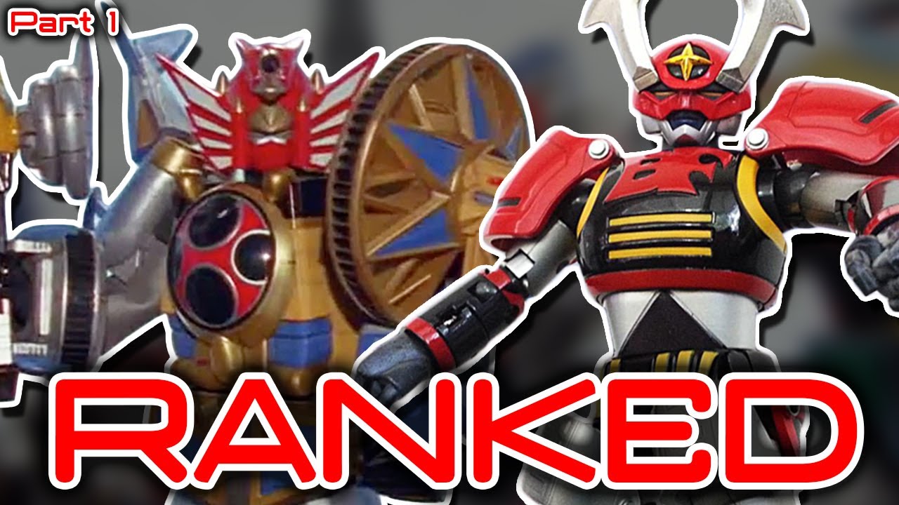 SUPER SENTAI Robos RANKED! (Part 1)