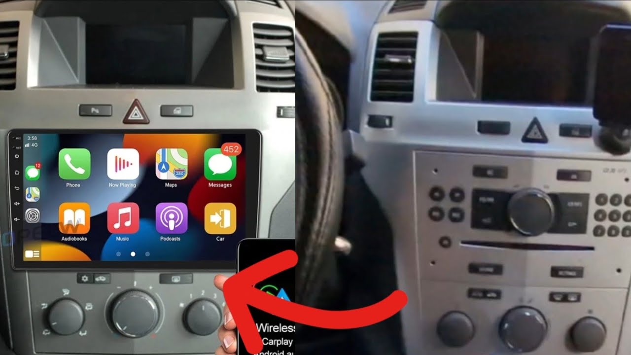Opel Zafira B Android Radio Rückfahrkamera شاشة اندرويد وكاميرا خلفية اوبل زافيرا