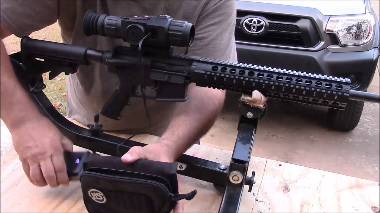 Using A 20000 Mah External Power Supply On A ATN X Sight Night Vision Rifle Scope   3 12