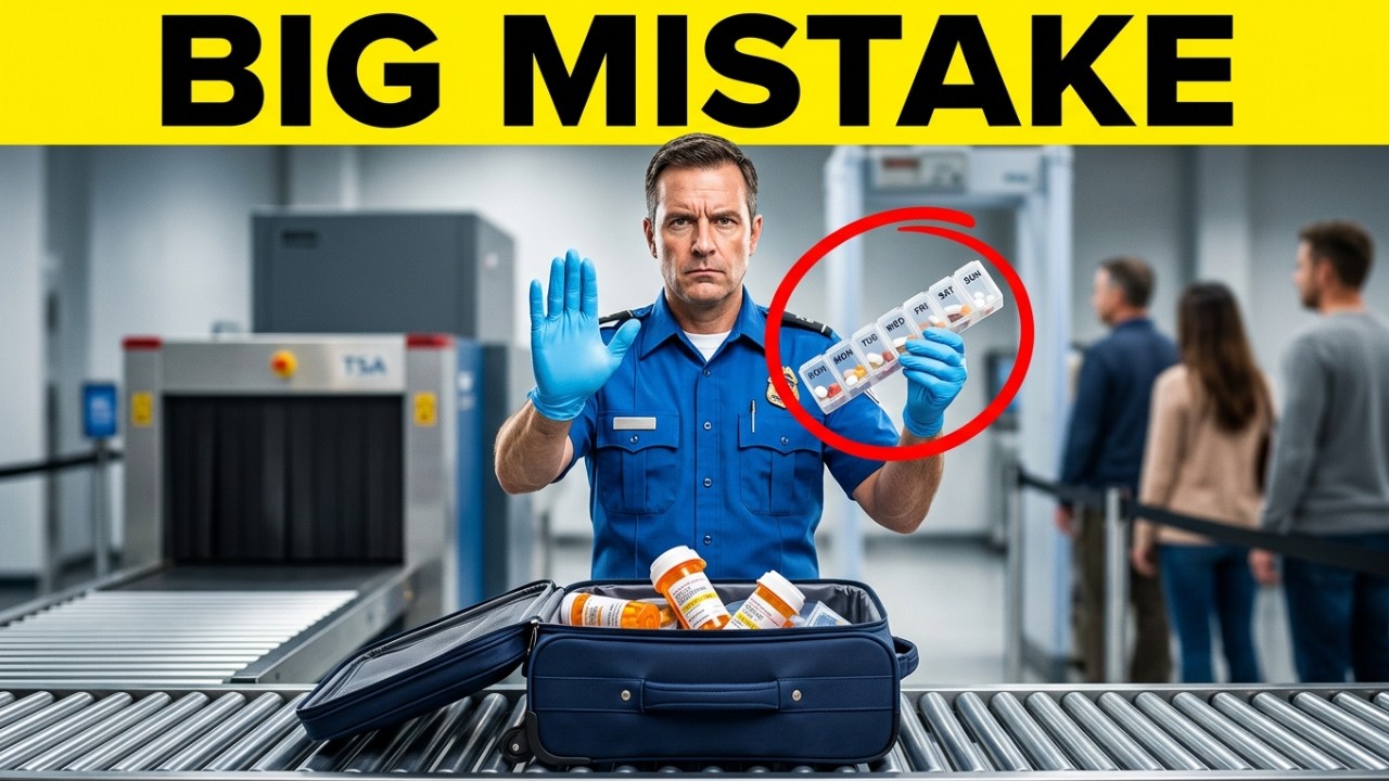 NEW 2026 TSA Medication Rules: 7 Mistakes Getting Seniors STOPPED at Security
