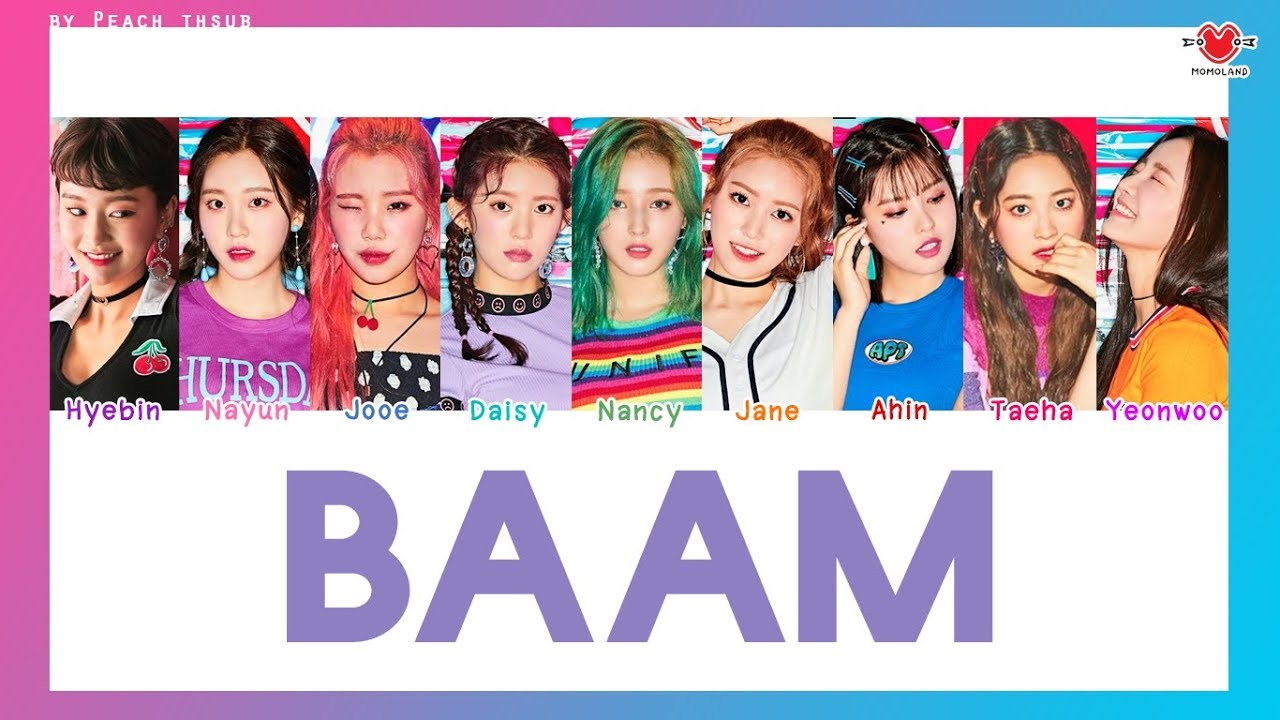 [COLOR CODED/THAISUB] MOMOLAND -Baam #พีชซับไทย