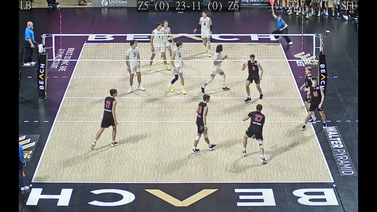 ST. FRANCIS  v LONG BEACH (2) | JAN 10 | 2025 NCAA | MEN'S VOLLEYBALL | TOP 10 - PRESEASON