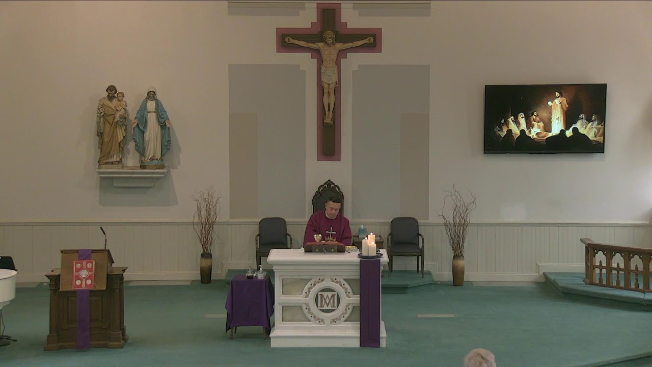 Mass, Feb. 20,  8:30 a.m.