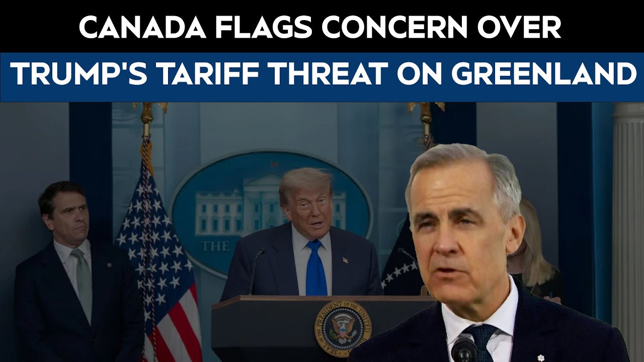 US Canada Tensions | Canada Flags Concern Over Trump's Tariff Threat On Greenland
