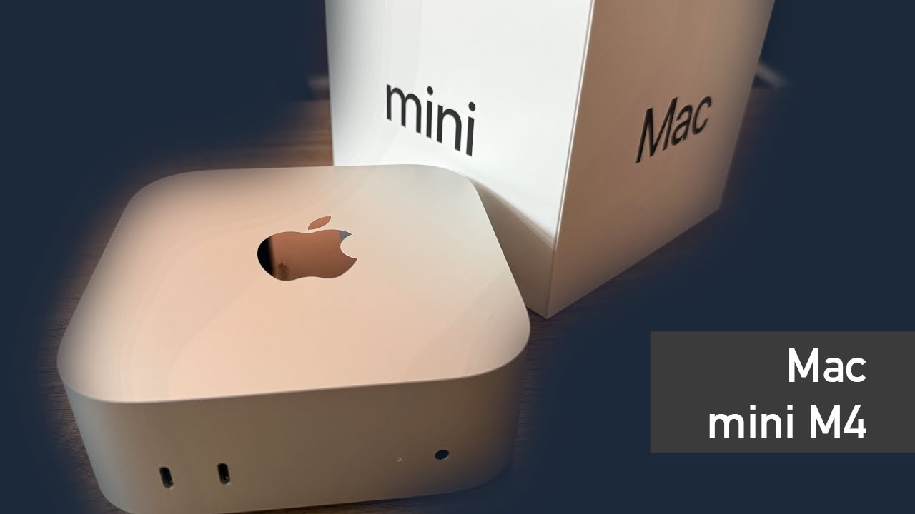 Ich habe einen Mac mini M4 (2024) gekauft